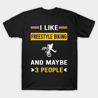 3 People Freestyle Biking T-Shirt